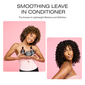 tgin in-hand application on damp hair demonstrating detangling benefit
