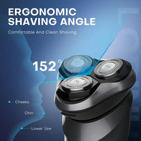 TGSBHIO SH70 mounted in a Norelco shaver demonstrating correct installation for immediate use