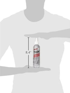THAI bottle in gym bag lifestyle shot highlighting portability and aluminum-free benefit
