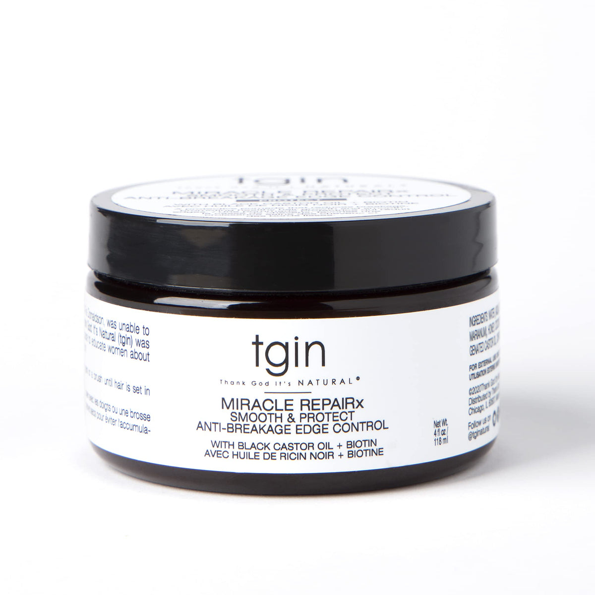 Thank God It's Natural texture close-up displaying smooth, non-greasy gel for easy application benefit