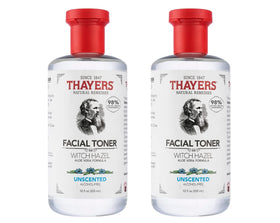 THAYERS front bottle showing unscented label and clear toner benefit hydration