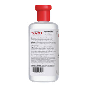 THAYERS bottle in bathroom setting showing daily skincare routine