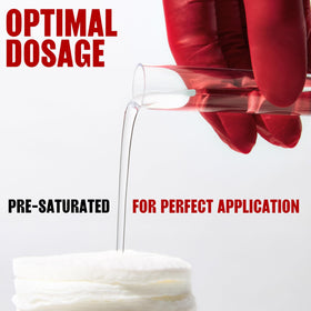 Thayers pads on bathroom counter demonstrating quick prep step benefit