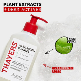 THAYERS bottle label clear view showing key ingredients