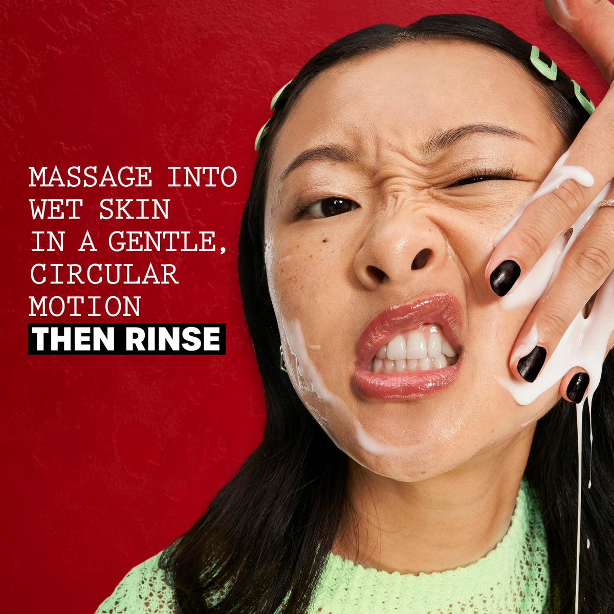 Thayers cleanser on bathroom counter in routine setting, supporting daily use