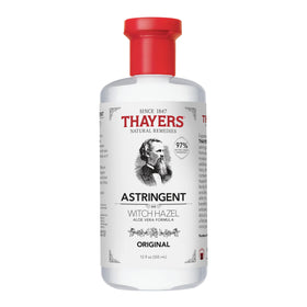 THAYERS front 12 ounce bottle showing packaging and brand benefit