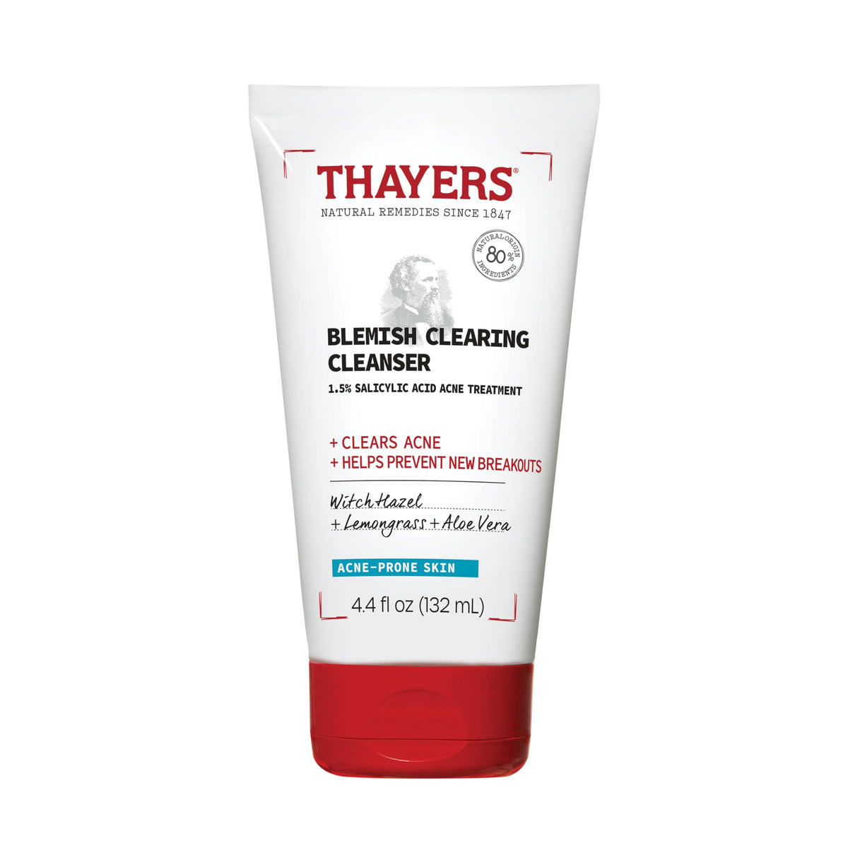 THAYERS front bottle shot showing clean packaging and product benefit