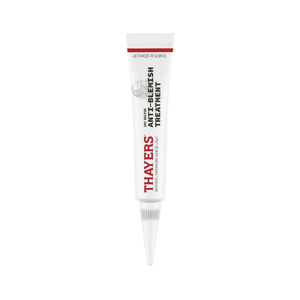 THAYERS front packaging showing bottle and label, clear product benefit