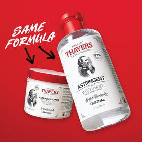 THAYERS witch hazel branch close-up illustrating proprietary extract