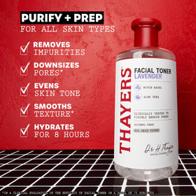 THAYERS pouring toner texture illustrating lightweight hydrating formula