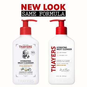 Thayers pump and cap detail demonstrating easy dispensing and hygienic use