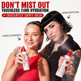 THAYERS milky mist close-up label highlighting fragrance-free formula benefit