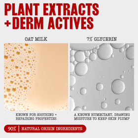 THAYERS milky mist on skin leaving a dewy, refreshed appearance