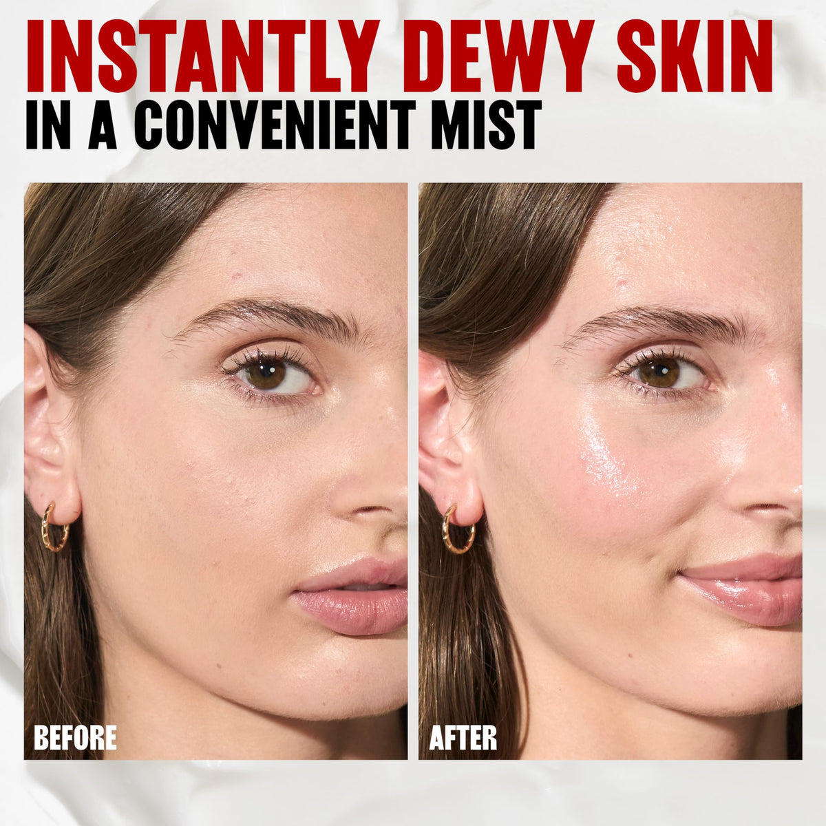 THAYERS milky mist texture drop showing lightweight, non-sticky finish