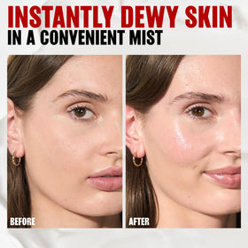 THAYERS milky mist texture drop showing lightweight, non-sticky finish