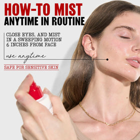 THAYERS milky mist in a purse travel setting for on-the-go hydration