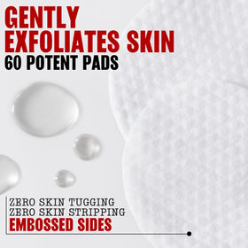 Thayers pad saturated with toner solution highlighting active ingredients
