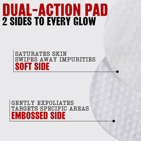 Hand holding Thayers pad to show scale and convenient single-use size