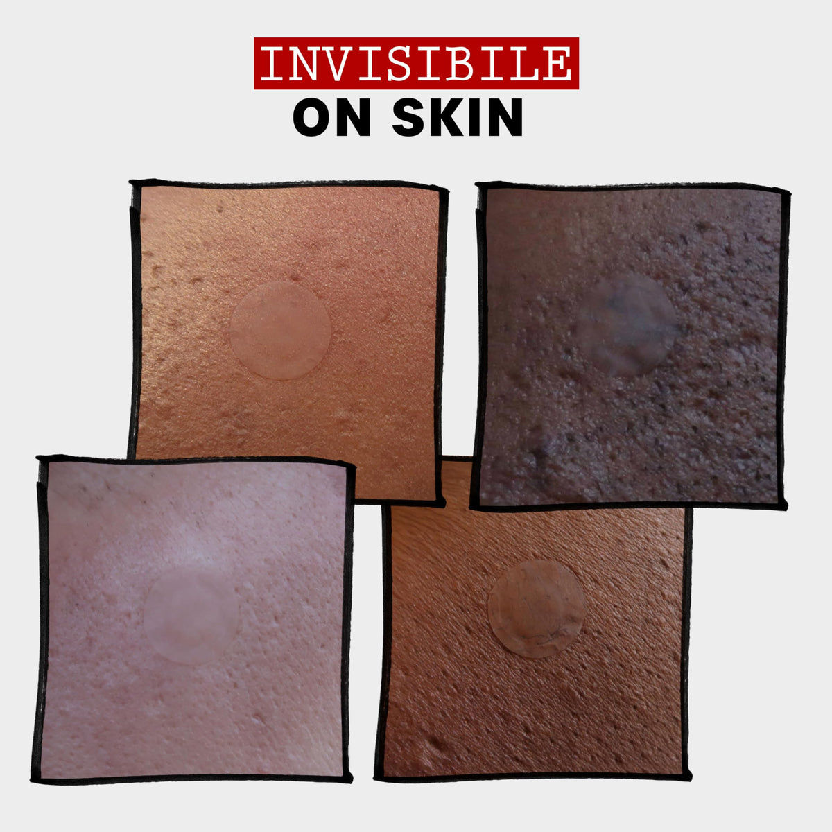 THAYERS patches in hand to show actual size and easy application benefit
