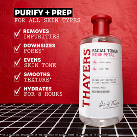 Thayers toner pouring texture demonstrating lightweight hydrating formula