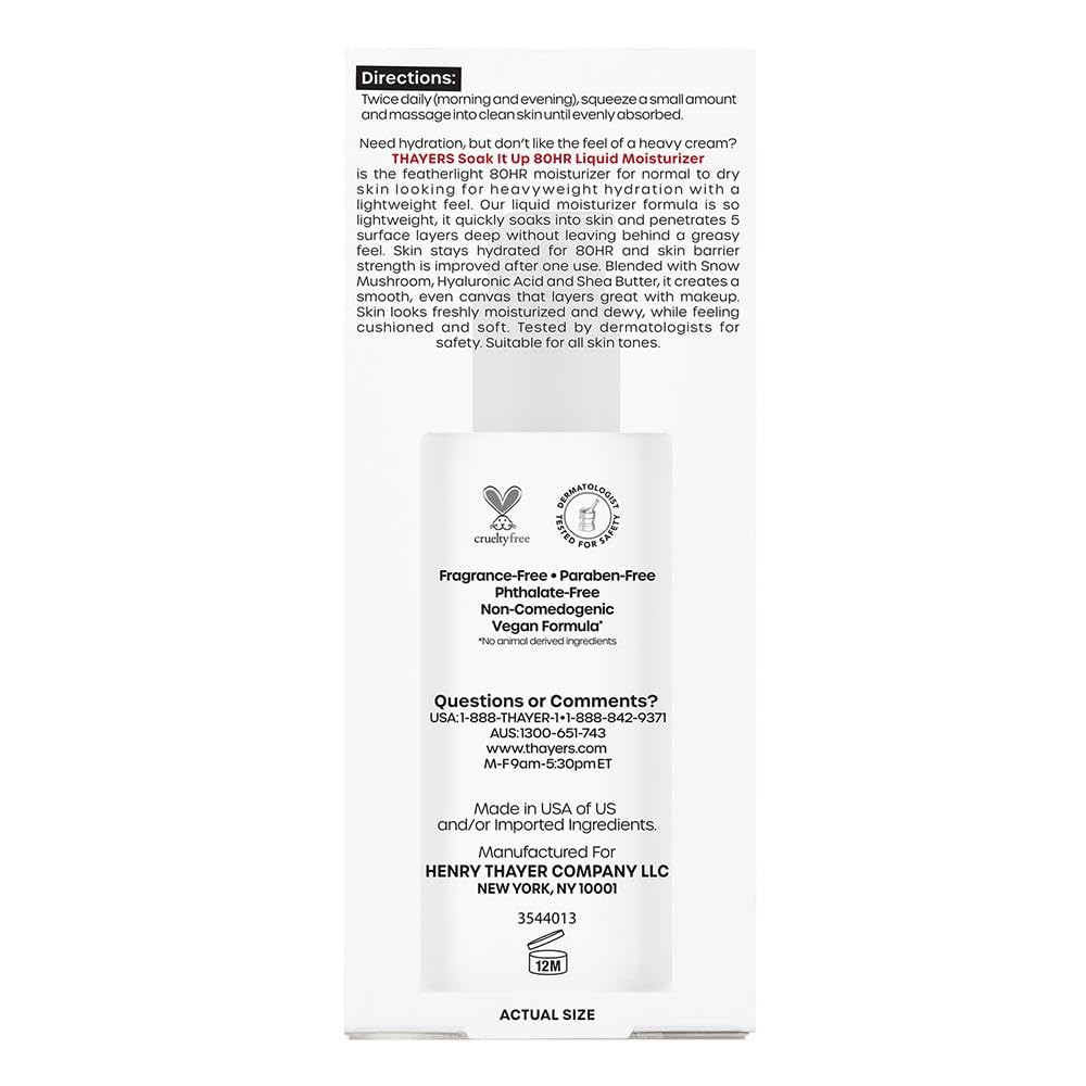 THAYERS lifestyle image of dewy skin after use showing visible hydrated glow benefit
