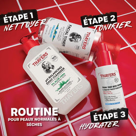 THAYERS next to a coin showing 2.5 oz size for travel-friendly hydration benefit