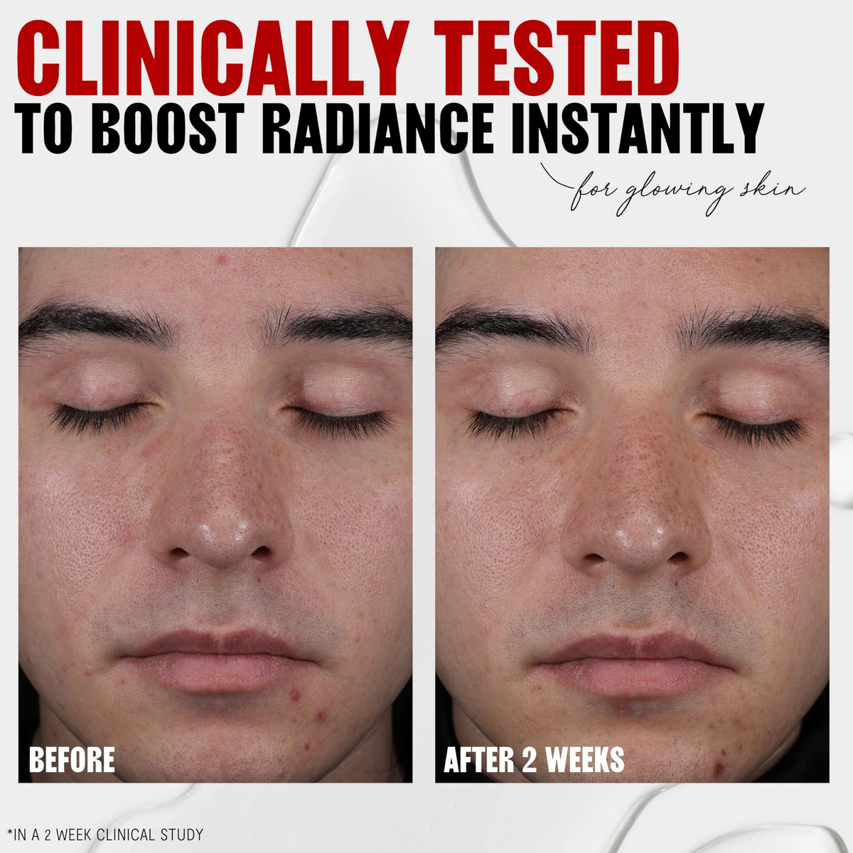 Thayers texture drop on skin highlighting lightweight exfoliant absorption benefit