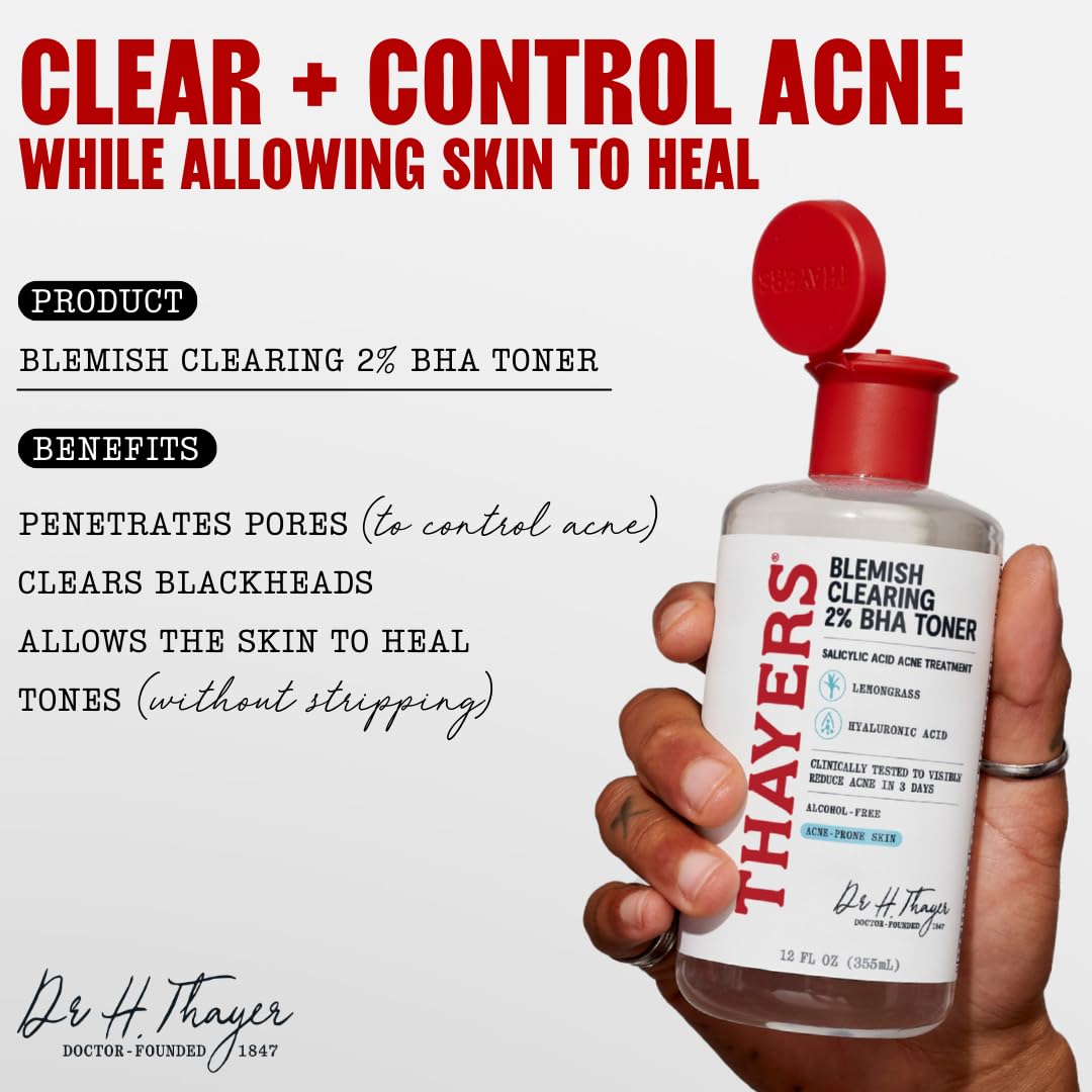 Thayers toner liquid close-up highlighting lightweight texture and quick absorption