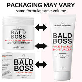 The Bald Brothers close-up of cream texture demonstrating fast absorption benefit