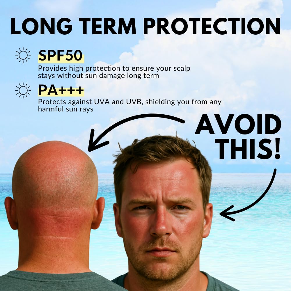 The Bald Brothers open tube dispensing gel to show application amount and mess-free use