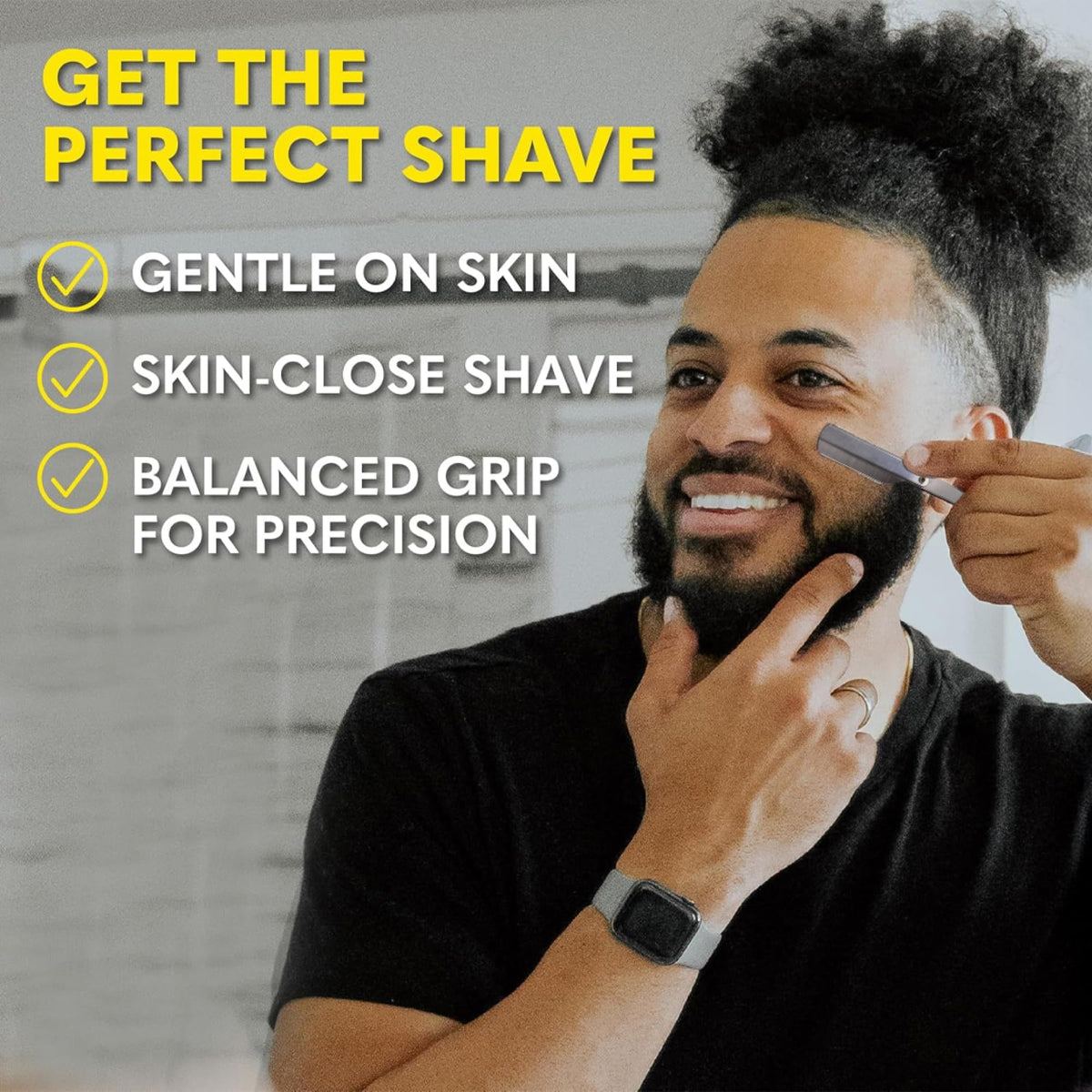 The Beard Club beard shampoo bottle cleaning without stripping natural oils