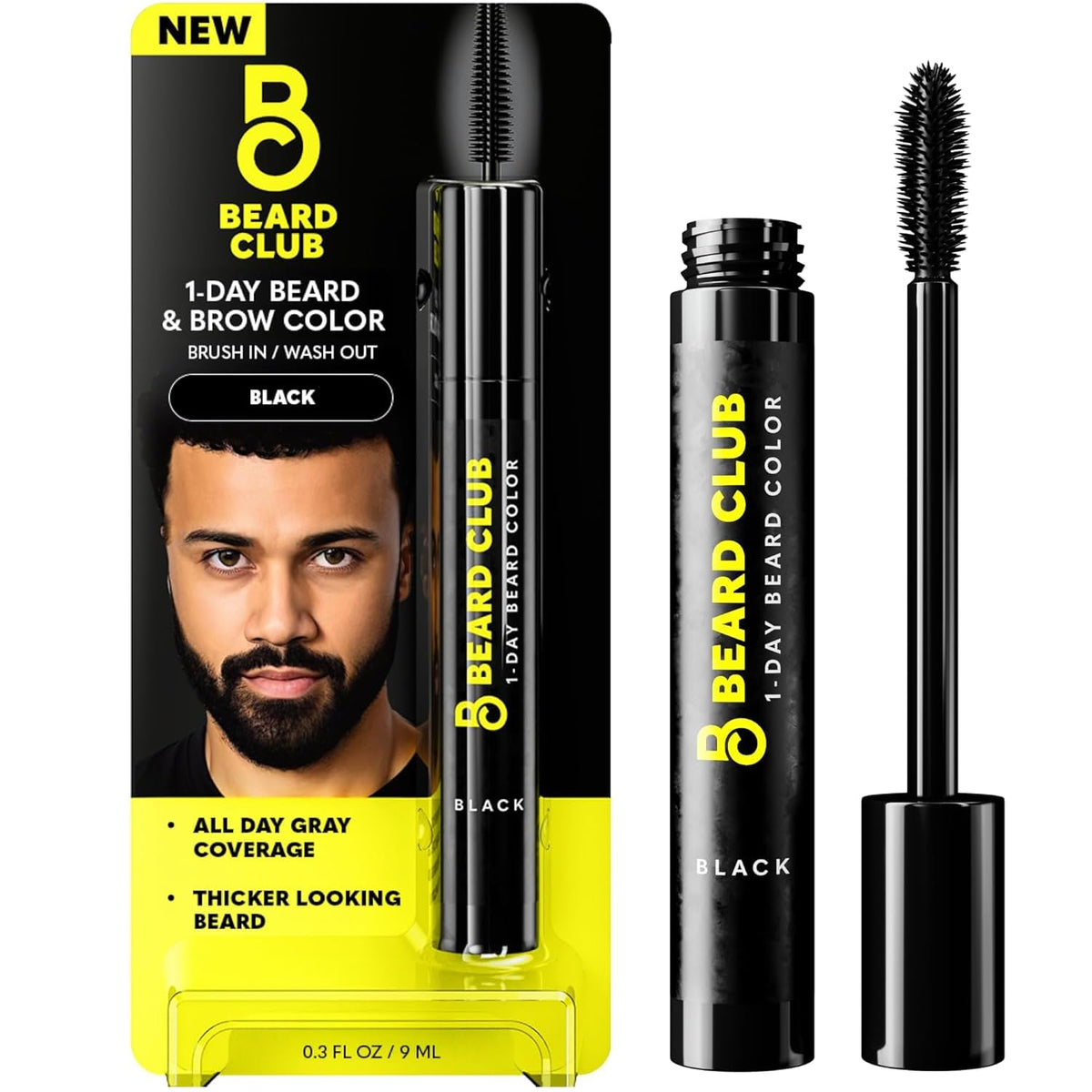 The Beard Club front packaging showing bottle and label for quick recognition and trust
