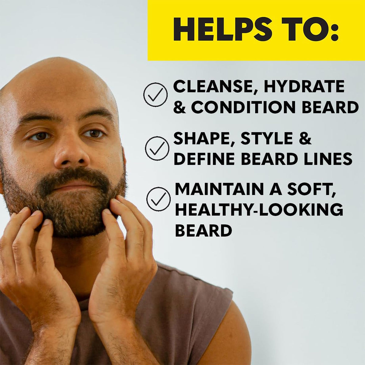 The Beard Club oil bottles cedar and sandalwood offering moisturizing benefits