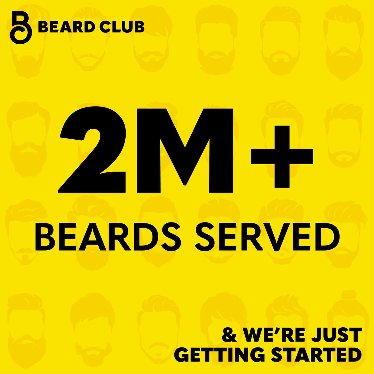 The Beard Club boxed packaging staged as a gift with premium presentation