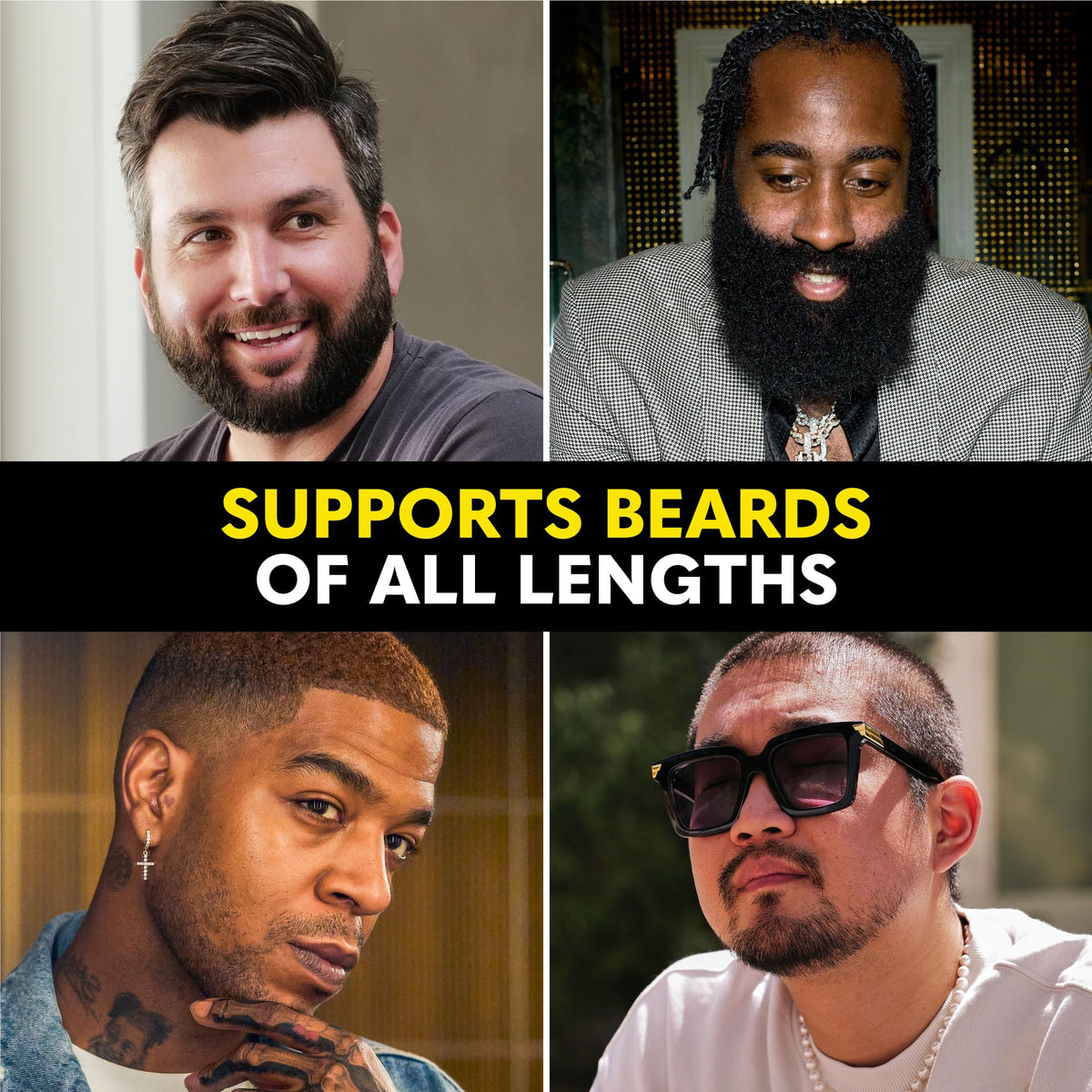 Close-up drop of The Beard Club oil showing lightweight texture for fast absorption