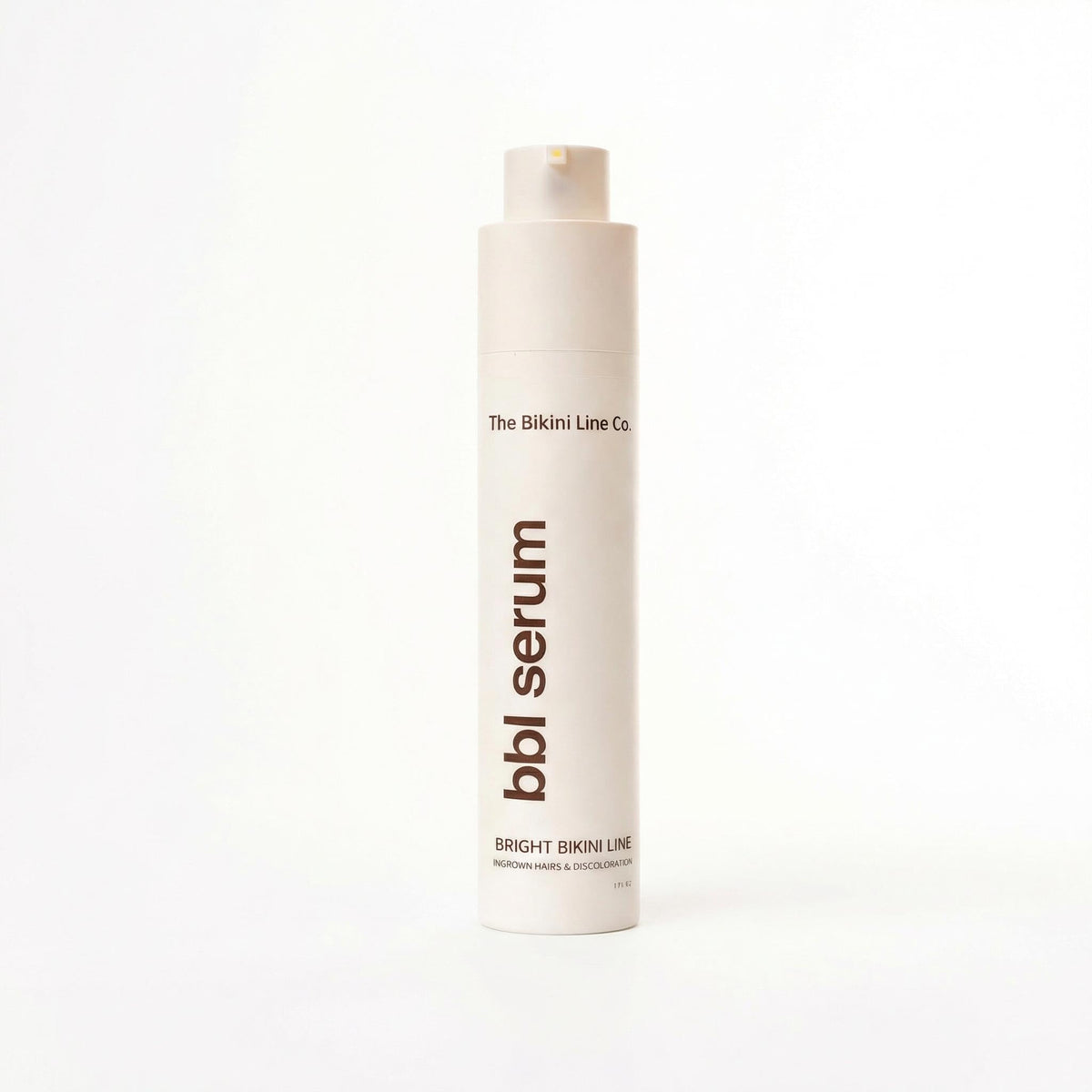 THE BIKINI LINE CO. bottle front packaging showing clean design and benefit