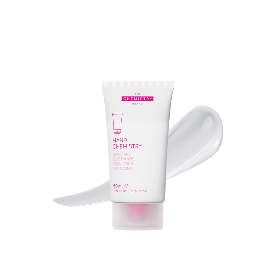 The Chemistry Brand front packaging showing compact tube and product name benefits