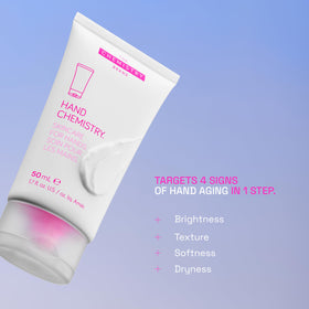 The Chemistry Brand close-up of pump and cap detailing quick, mess-free dispensing