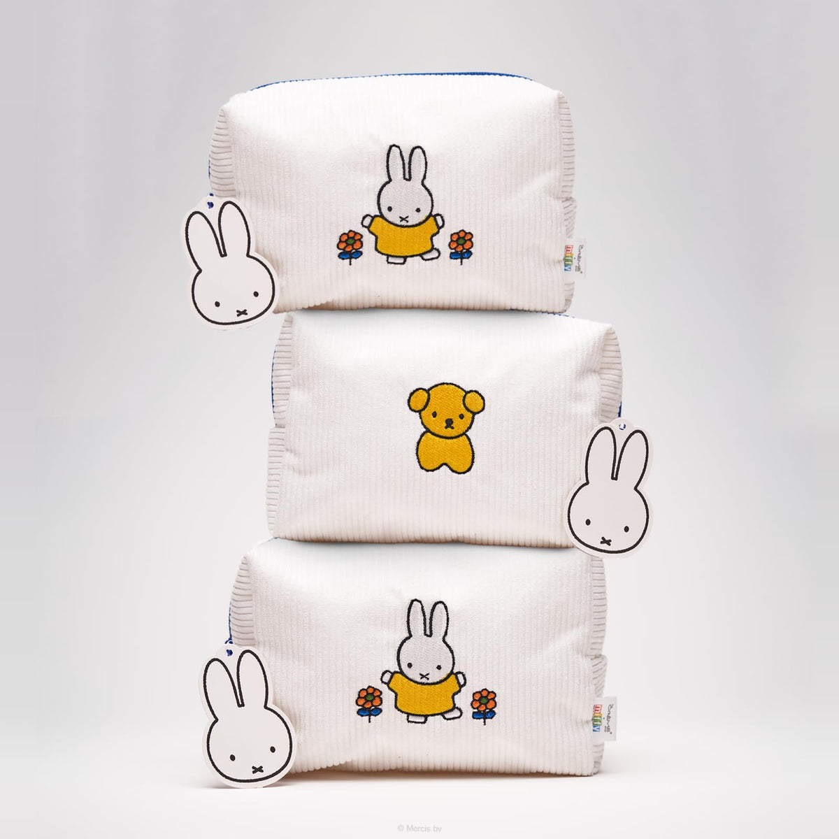 The Crème Shop Miffy inside a tote demonstrating compact, travel-ready fit