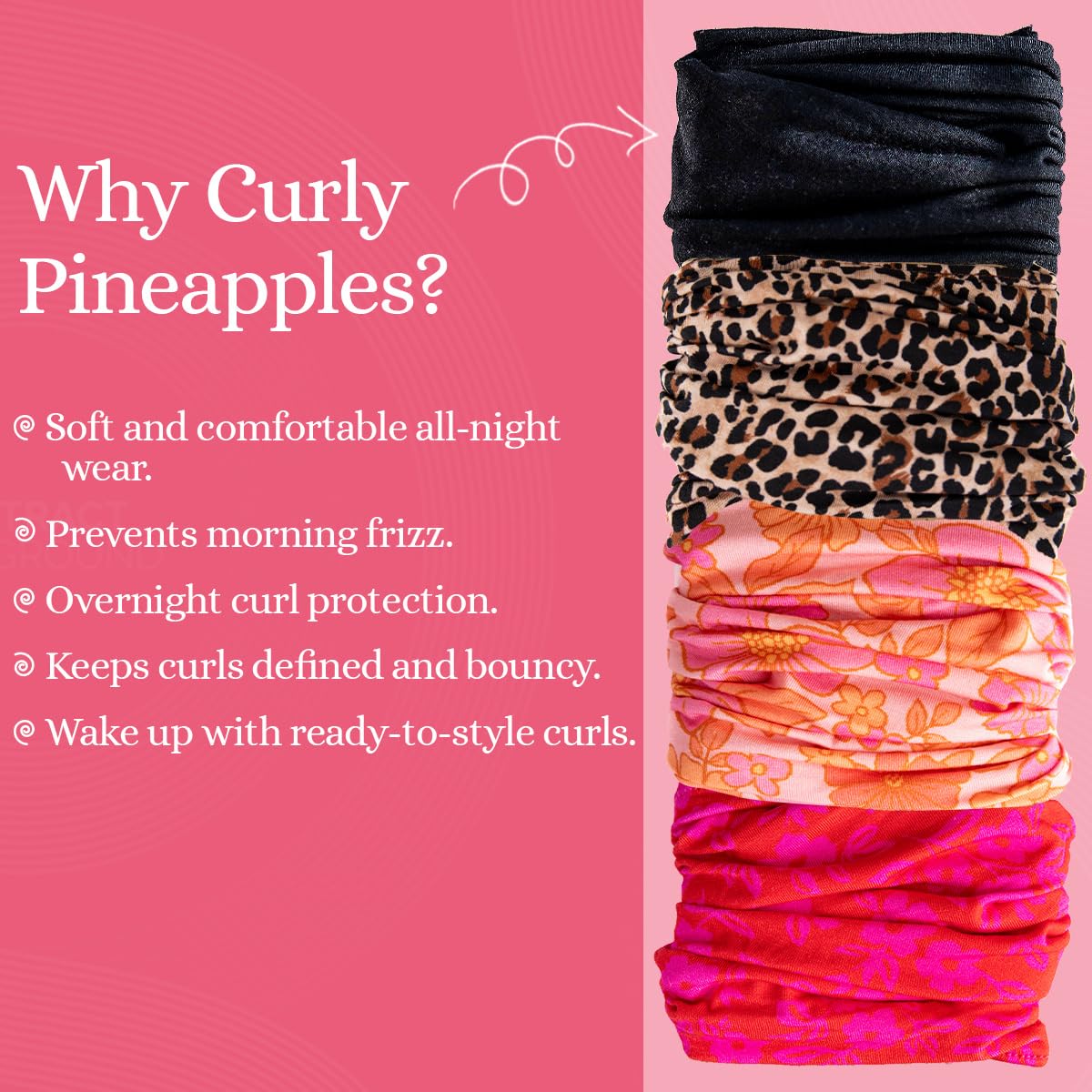 The Curly Pineapples in a casual lounge scene offering comfortable coverage