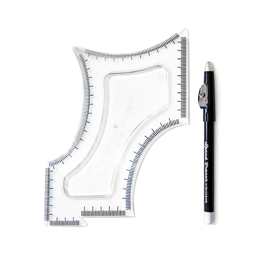 The Cut Buddy front view showing clear template and shape options for precise trimming