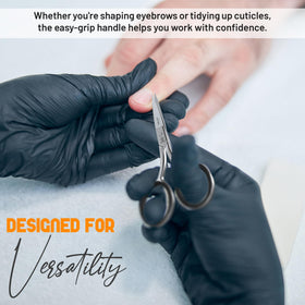 THE CUT - FACTORY - fine-tip close-up illustrating precise cutting for delicate hairs
