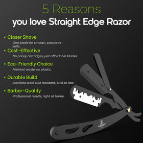 The Cut Factory razor held in hand to show scale and comfortable weight