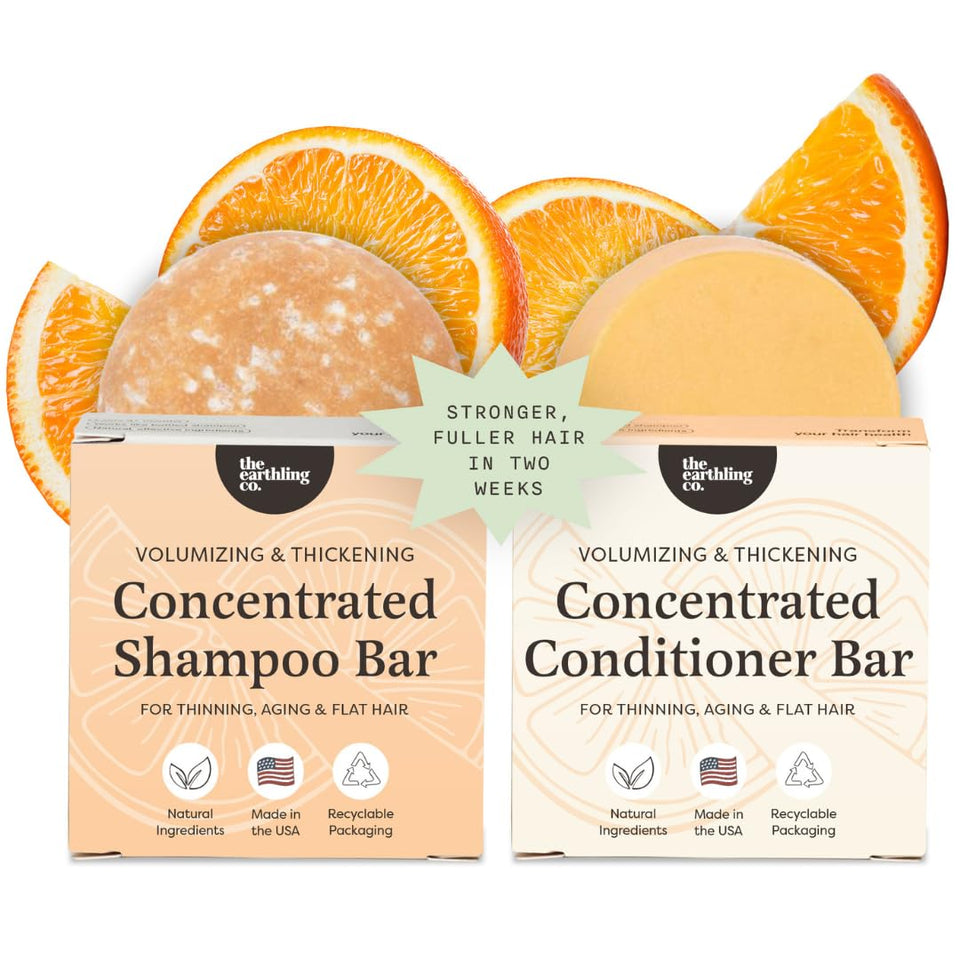 The Earthling Co. Citrus Sun front packaging showing eco-friendly box and bars