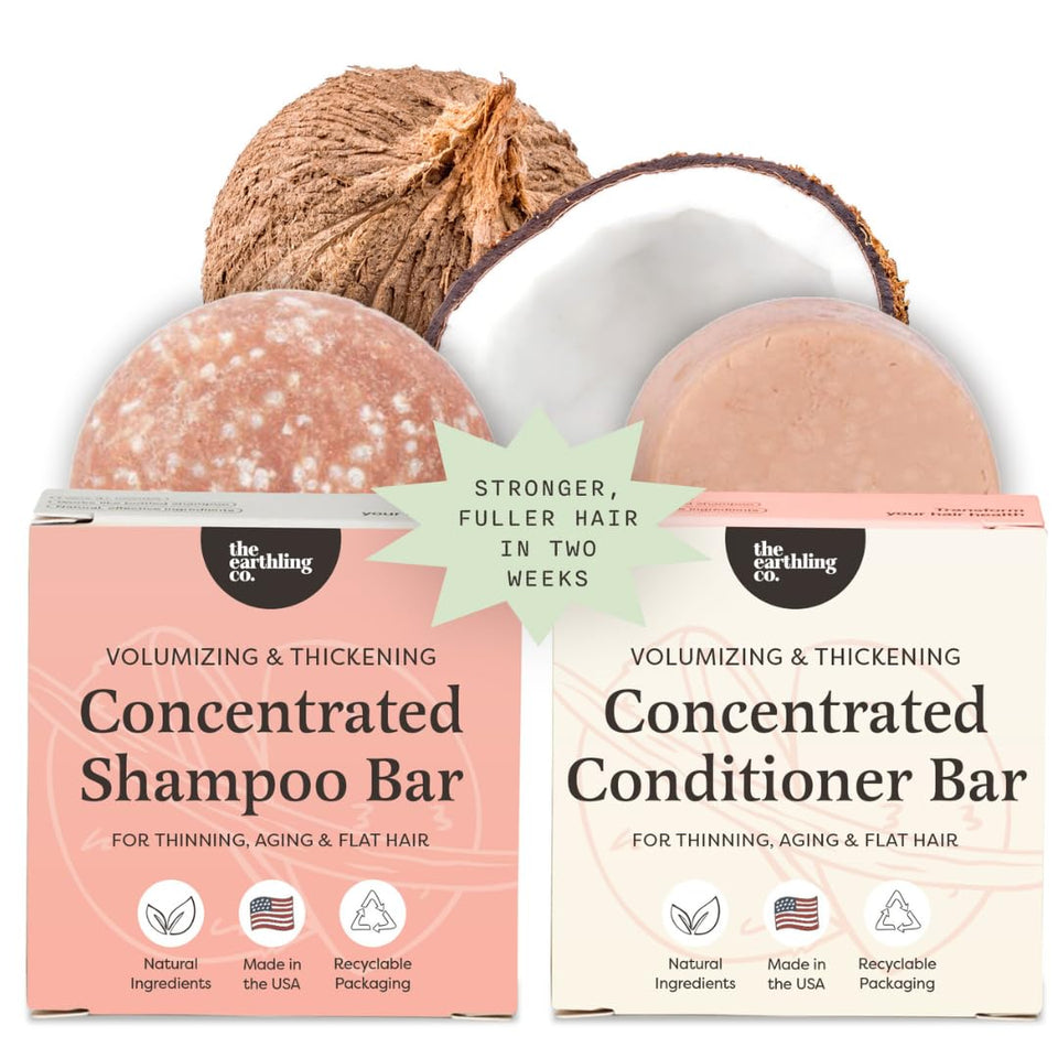 The Earthling Co. front packaging showing bars and eco box, promotes plastic-free convenience