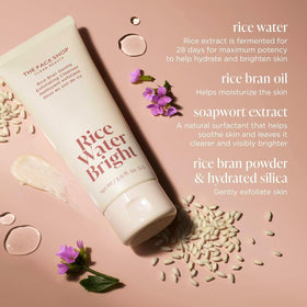 The Face Shop rich foam lather on palm illustrating effective cleansing and moisturization