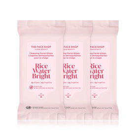 THE FACE SHOP front packaging showing three 25-count pouches and value