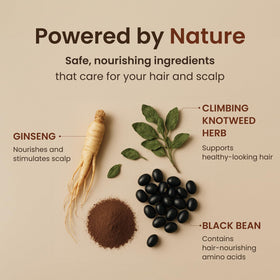 The Face Shop label and ingredient list highlighting scalp-friendly benefit