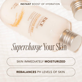 THE FACE SHOP rice extract ingredient close-up highlighting brightening benefit
