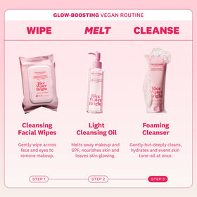 THE FACE SHOP on bathroom shelf lifestyle suggesting routine-ready placement